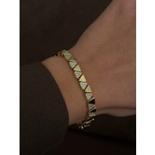 Çayren 14K Kuyumcu Işçiliği Bileklik