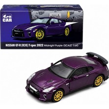 Era Car Eracar – Nissan Gt-R (R35) T-Spec 2022 Midnight Purple – 1:64 Ölçek Diecast Model Araba