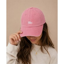 She. Nakışlı Vintage Yıkamalı Kep Şapka