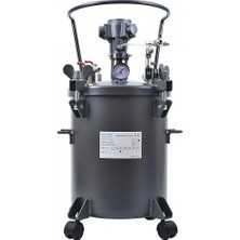 Dermix 20 Lt Otomatik Karıştırıcılı Basınçlı Tank – Galvaniz Gövde, Paslanmaz Kova Profesyonel Sistem