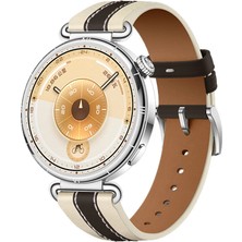 MMP Shop Huawei Watch Gt4 / Gt5 / Gt6 41 mm / Gt5 Pro 42 mm Uyumlu Yüksek Kalite Pu Deri Lansman Kordon