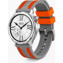 MMP Shop Xiaomi Watch S4 / S3 / S2 / S2 Pro / S1 Active / S1 Uyumlu Tokalı Desenli Silikon Kordon