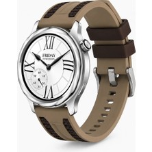MMP Shop Xiaomi Watch S4 / S3 / S2 / S2 Pro / S1 Active / S1 Uyumlu Tokalı Desenli Silikon Kordon
