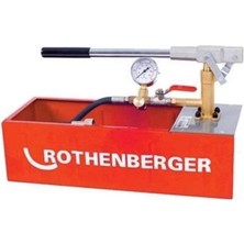 Rothenberger RP50ECO Manuel Su Basınç Test Pompası 0-50 Bar – Profesyonel Hassas Tesisat Basınç Pompası