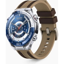 MMP Shop Huawei Watch Ultimate 2 Uyumlu Tokalı Desenli Silikon Kordon