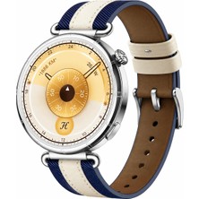 MMP Shop Huawei Watch Gt4 / Gt5 / Gt6 41 mm / Gt5 Pro 42 mm Uyumlu Yüksek Kalite Pu Deri Lansman Kordon