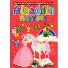 Defne Store Alaaddin Boyama - Eğitici ve Öğretici Boyama Kitabı