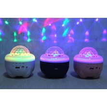 Mudanis Bluetooth'lu Müzik Çalar   LED Lamba