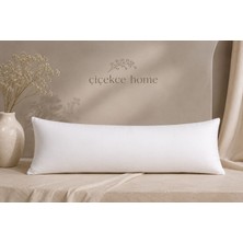 ÇİÇEKCE HOME Yastık 50X135CM 1500 Gram 1.kalite Boncuk Elyaf Dolgulu Uzun Yastık Hamile Yastık Dekoratif Yastif