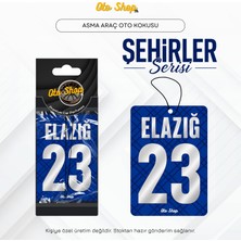 Otoshoptr Elazığ 23 Şehir Kokuları Serisi Oto Araç Kokusu