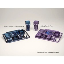 swordslife Minecraft Enderman Mini Figure Kit/keychain - Premium 3D Baskı Dekoratif Ürün
