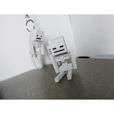 swordslife Minecraft Skeleton -Print In Place Articulated - Premium 3D Baskı Dekoratif Ürün