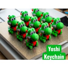 swordslife Yoshi Keychain - Premium 3D Baskı Dekoratif Ürün