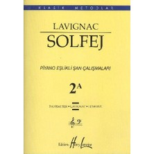 Defne Store Lavignac Solfej Piyano Eşlikli Şan Çalışmaları 2A