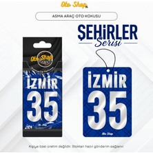 Otoshoptr Izmir 35 Şehir Kokuları Serisi Oto Araç Kokusu