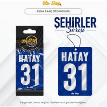 Otoshoptr Hatay 31 Şehir Kokuları Serisi Oto Araç Kokusu