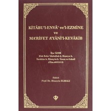 Defne Store Kitabül Enva Vel-Ezmine ve Marifet Ayanil-Kevakib / Ibn Asım
