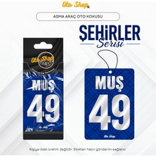 Otoshoptr Muş 49 Şehir Kokuları Serisi Oto Araç Kokusu