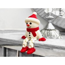 swordslife Articulated Christmas Snowman - Premium 3D Baskı Dekoratif Ürün