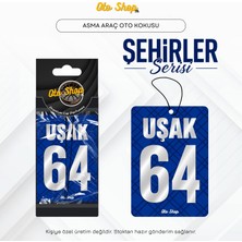 Otoshoptr Uşak 64 Şehir Kokuları Serisi Oto Araç Kokusu