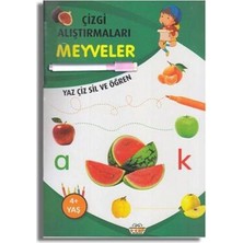 Defne Store Çizgi Alıştırmaları Meyveler