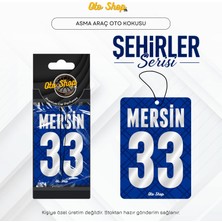 Otoshoptr Mersin 33 Şehir Kokuları Serisi Oto Araç Kokusu
