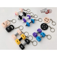 swordslife All Models Of Gym Keychains (Customızable Text) - Premium 3D Baskı Dekoratif Ürün