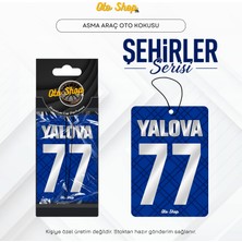 Otoshoptr Yalova 77 Şehir Kokuları Serisi Oto Araç Kokusu