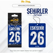 Otoshoptr Eskişehir 26 Şehir Kokuları Serisi Oto Araç Kokusu