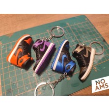 swordslife Nıke Aır Jordan 1 Inspired Keychaın (New Version) - Premium 3D Baskı Dekoratif Ürün