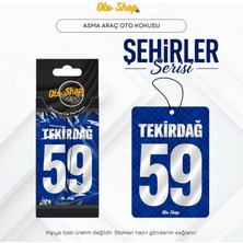 Otoshoptr Tekirdağ 59 Şehir Kokuları Serisi Oto Araç Kokusu