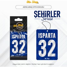 Otoshoptr Isparta 32 Şehir Kokuları Serisi Oto Araç Kokusu