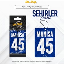 Otoshoptr Manisa 45 Şehir Kokuları Serisi Oto Araç Kokusu