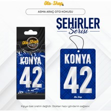 Otoshoptr Konya 42 Şehir Kokuları Serisi Oto Araç Kokusu