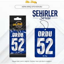 Otoshoptr Ordu 52 Şehir Kokuları Serisi Oto Araç Kokusu