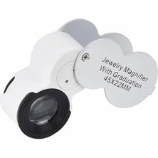 Alkasaz 45X22 Ledli Para Algılama ve Mezuniyet Takı Değerleme Büyüteç