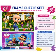 Ca Games 2’li Frame Puzzle Seti 35 Parça – Johny And Friends & True ve Gökkuşağı Krallığı