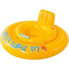 Alkasaz Intex Oturaklı Bebek Flatöru Sarı 70 cm
