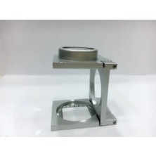 Alkasaz 20 mm Büyüteç Lup Dokumacı Büyüteci Full Çelik Katlanabilir TH9007A