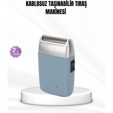 Alkasaz Taşınabilir Şarjlı Tıraş Makinesi – Kuru Kullanım, Özel Sakal Başlıkları