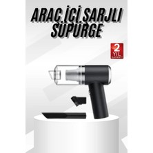 Alkasaz Oto Araç Ev Taşınabilir El Tipi Süpürge Mini Araç Süpürgesi Vakumlu