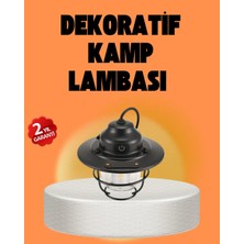 Alkasaz Çam Kozalağı Şekilli Retro Kamp Gece Lambası