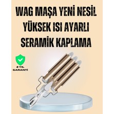 Alkasaz Ayarlanabilir Isılı Bukle Saç Maşası