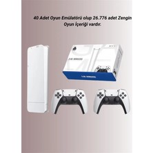 Alkasaz M15 Retro Konsol – 20.000 Oyunlu, Çift Gamepadli, 4K HDMI