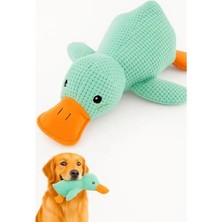 Die Grup Sesli Peluş Ördek Şekilli Dayanıklı Köpek Oyuncağı