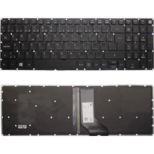 PARS POWER Siyah-Işıklı, Notebook Klavye - Acer Extensa FBZRT001010 Muadili ile Uyumlu