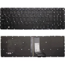 PARS POWER Siyah-Işıklı, Notebook Klavye - Acer Travelmate P259 Muadili ile Uyumlu