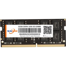 Walram Ddr4 32GB 3200MHZ Sodımm Nb Ram