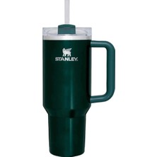 Stanley Quencher H2.o Flowstate Tumbler Pipetli Termos Evergreen Glow 1.18 Litre