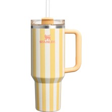 Stanley The Quencher H2.0 Flowstate Tumbler Pipetli Termos Butter Cabana Gloss 1.18 Litre